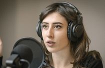 This image released on 27 December, 2024, by Chora Media shows Cecilia Sala, an Italian journalist who was detained in Iran
