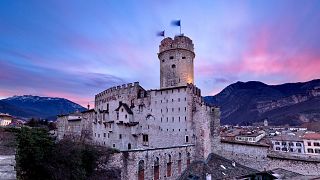 The Buonconsiglio castle in Trento,Trentino-Alto Adige region, Italy