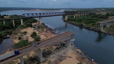 Bridge collapse in Aguiarnopolis, Brazil