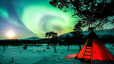 The northern lights are currently looking stronger than they have in at least a decade. 