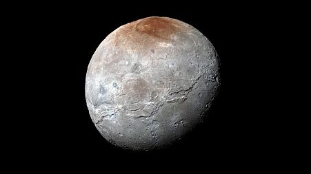 Pluto's moon Charon from the New Horizons spacecraft
