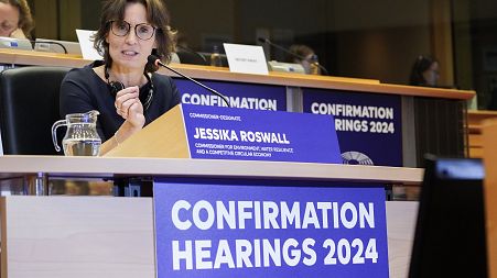 Swedish EU Commissioner designate Jessika Roswall faces MEPs in a confirmatory hearing on 5 November 2024
