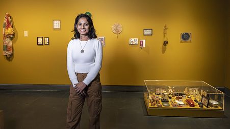 Khandakar Ohida at Jameel Prize: Moving Images, V&A South Kensington, 2024.
