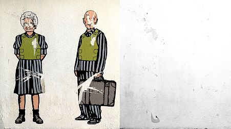 Lilaina Segre Sami Modiano Murale Cancellato Milano