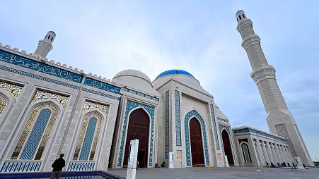 The Grand Mosque in Astana, Kazakhstan